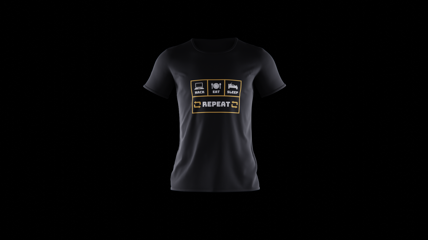 Hack - Eat - Sleep - Repeat T-Shirt