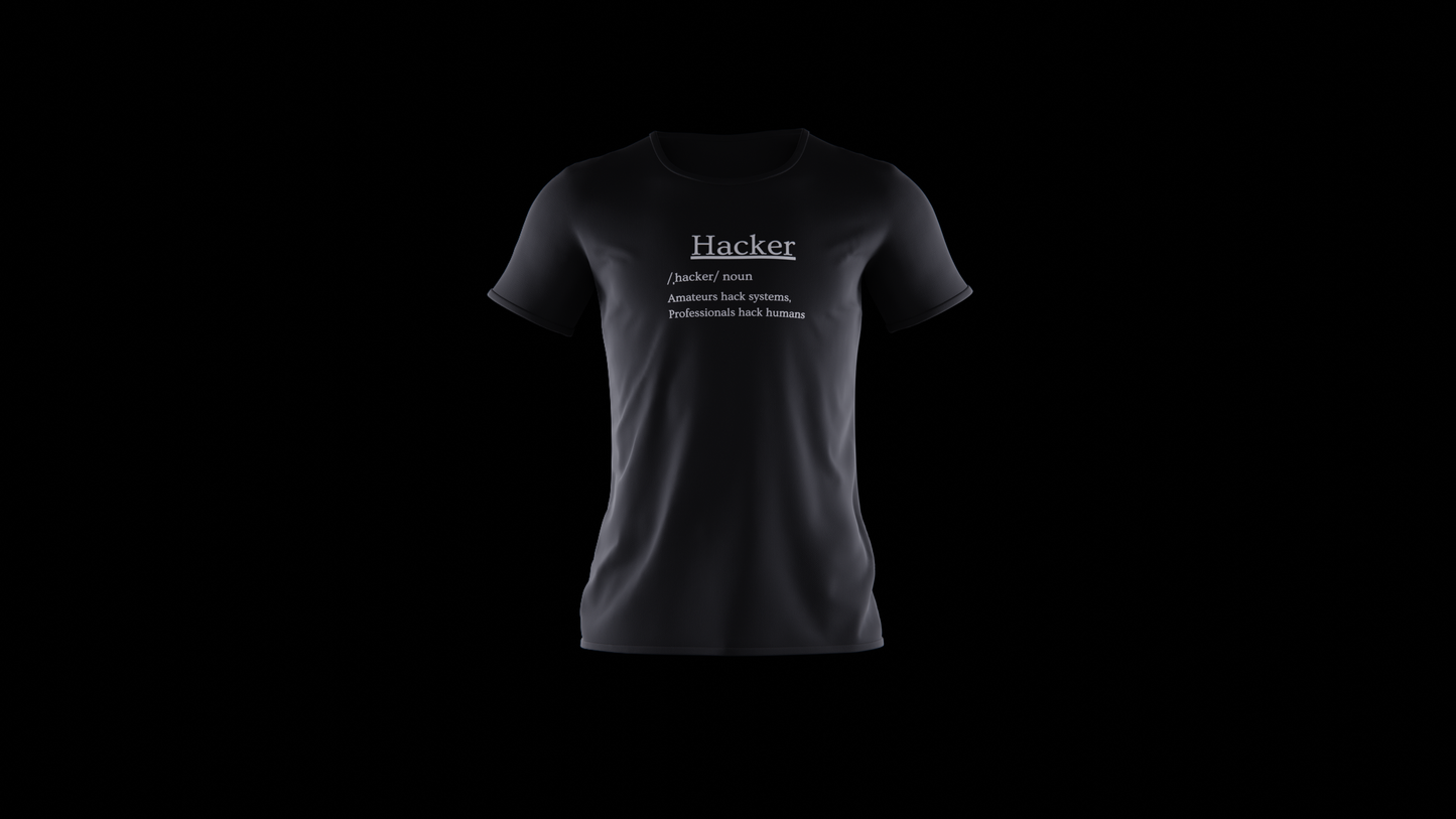 "Hacker" Quote T-shirt