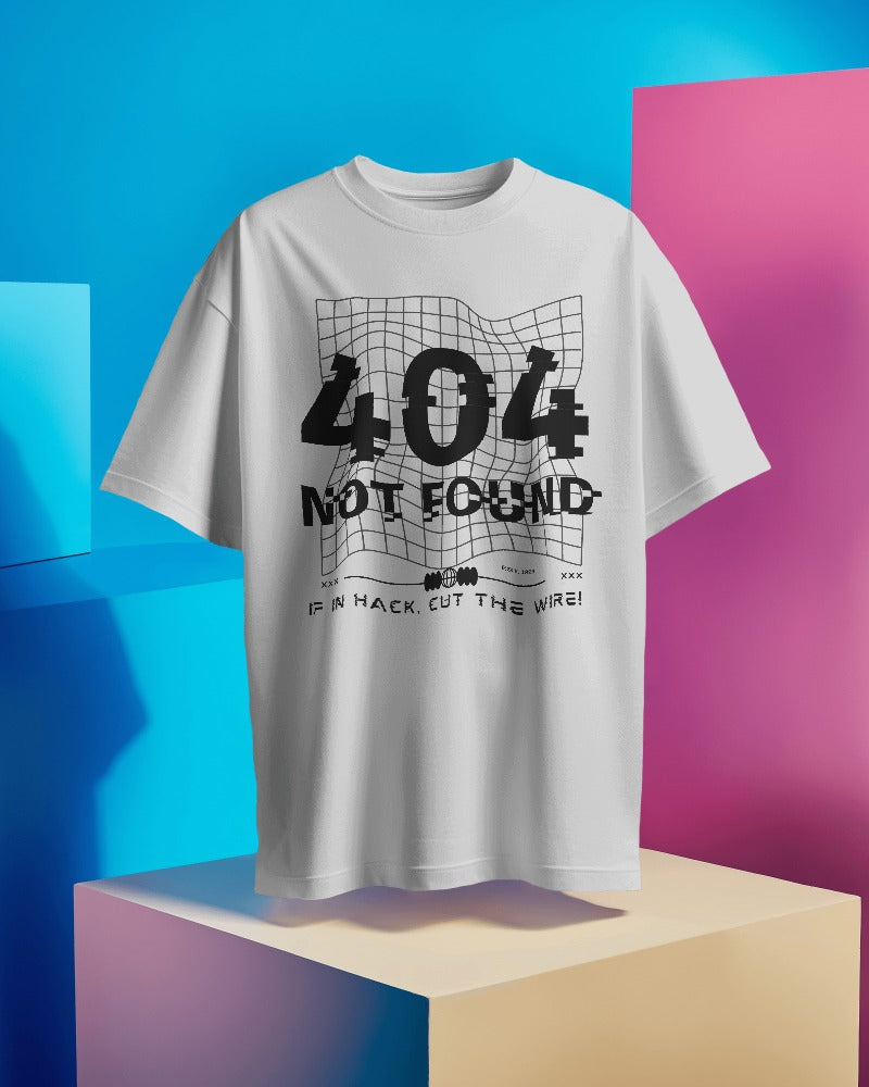 "404 Not Found" Status Code T-shirt