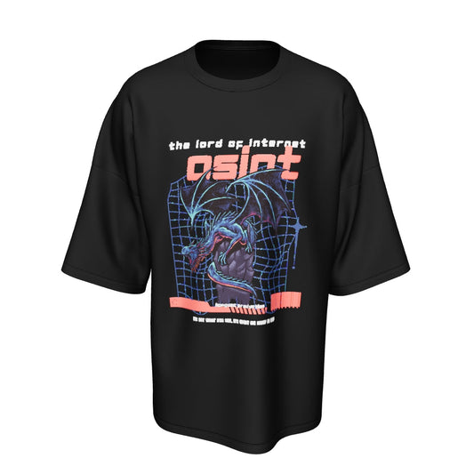 OSINT Dragon (Black T-shirt)