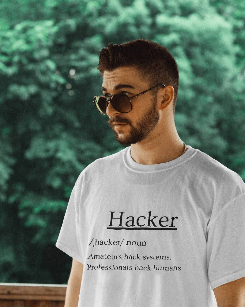 "Hacker" Quote T-shirt